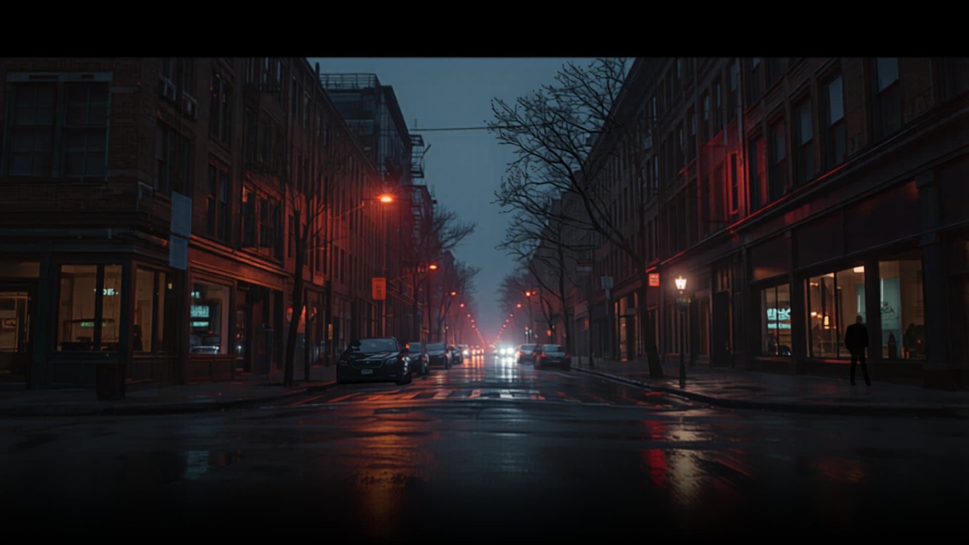 Portland Oregon Pearl District at twilight
