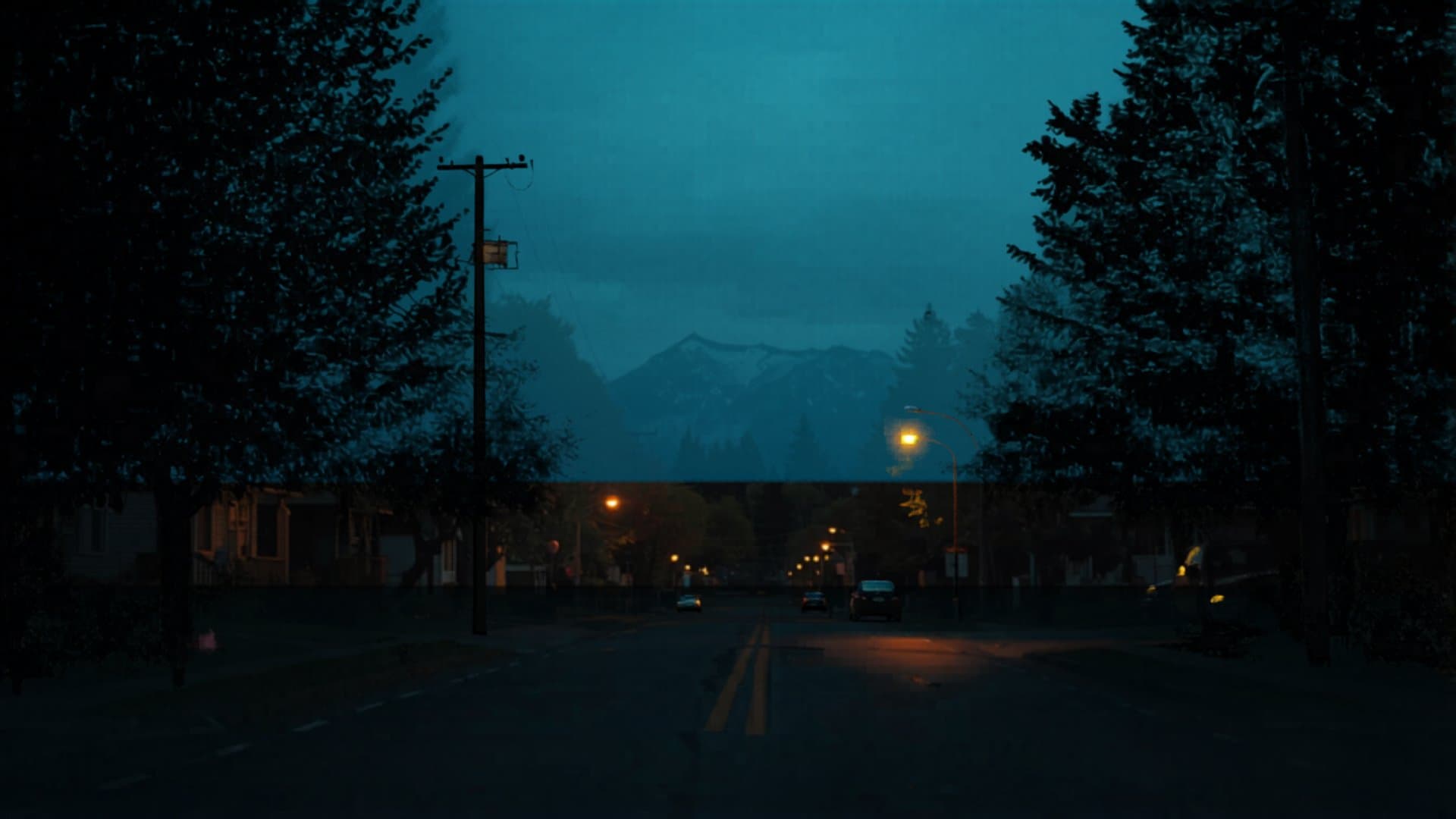 Beaverton Oregon downtown area with suburban business district and tree-lined streets